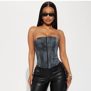 Non stretch Corset top